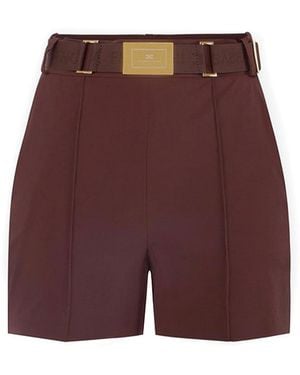 Elisabetta Franchi Trousers - Purple