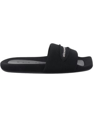 Alexander Wang Slide Sandals - Black