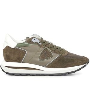 Philippe Model Tropez Haute Sneakers - Gray