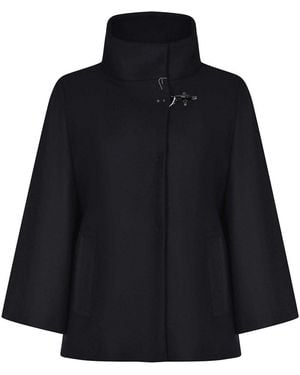 Fay Jacket Made Of Wool Blend - Blue