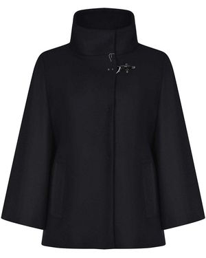 Fay Jacket Made Of Wool Blend - Blue