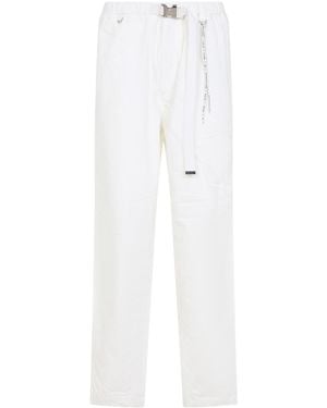MASTERMIND WORLD Regular Fit Belted Easy Trousers - White