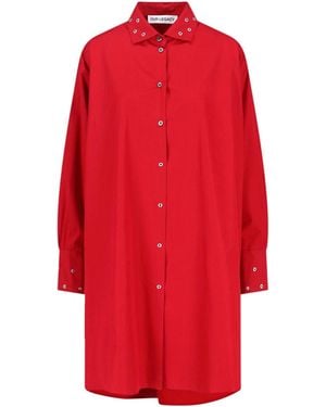 Our Legacy Vestito Chemisier - Red