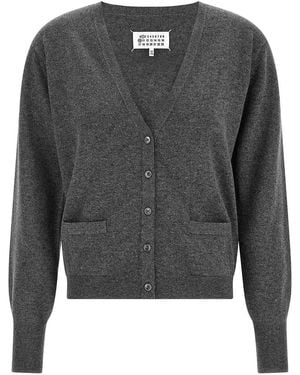 Maison Margiela Four Stitches Cardigan - Grey