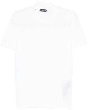 Tom Ford Cotton Blend T-Shirt - White