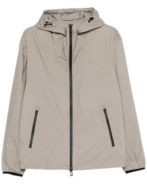 Emporio Armani Nylon Blouson Jacket - Grey