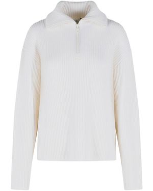 Courreges Merino Wool Sweater - White