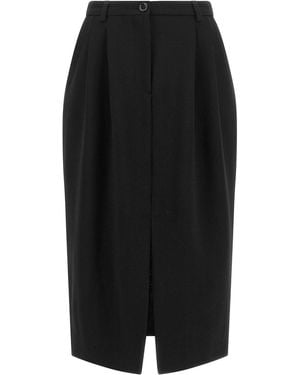Dolce & Gabbana Identity Collection Skirt - Black