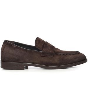 Alexander Hotto Leather Loafers - Brown