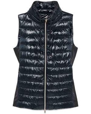 Herno Padded Gilet - Blue