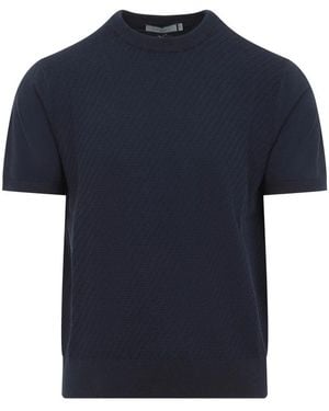 Canali Cotton T-Shirt - Blue