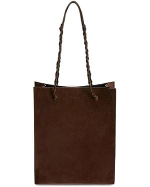 Jil Sander Tangle Shopping Ns Suede - Brown