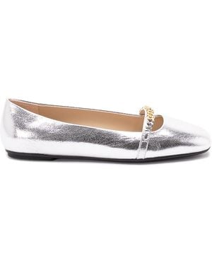 Pinko 'Max 05' Ballerinas - White