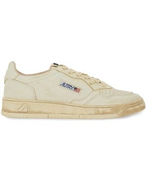Autry Medalist Low Super Vintage Sneakers - Natural
