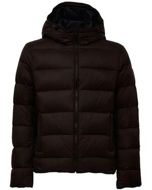 Fay Db Front Piuma Cappuccio Palissandro - Black