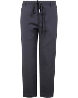 Ann Demeulemeester Rael Cigarette Trousers - Blue
