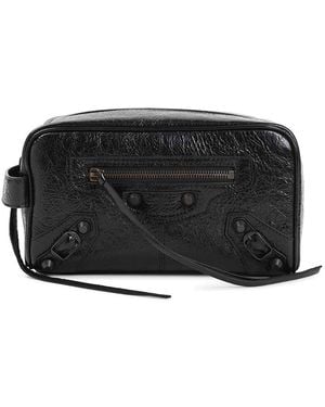 Balenciaga Le City Toiletry Pouch - Black