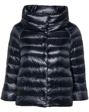 Herno Sofia Short Down Jacket - Blue