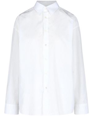 Finamore 1925 Oversized Shirt - White
