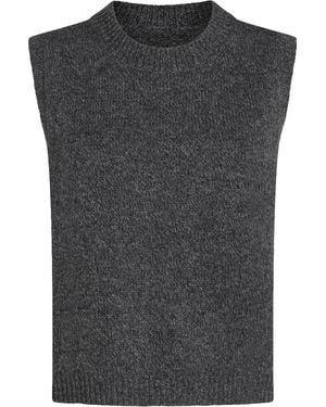 Maison Margiela Dark Wool Knitwear - Black