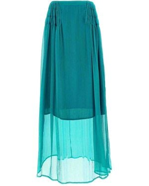 Dries Van Noten Scarlett' Skirt - Blue