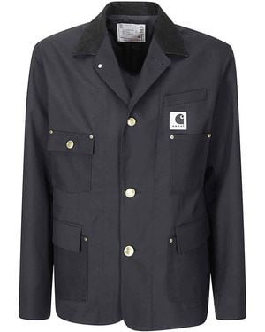 Sacai Carhartt Wip Suiting X Duck Jacket - Black