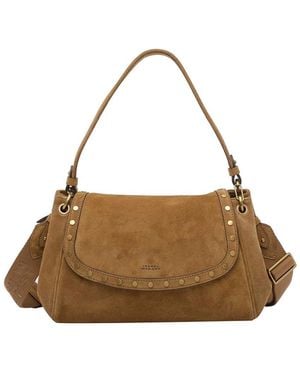Isabel Marant Chany Shoulder Bag - Natural