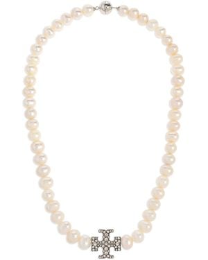 Tory Burch Kira Necklace - White