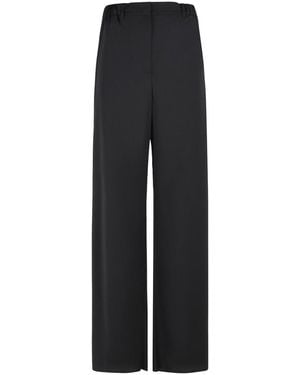 Max Mara Editto Virgin Wool Pants - Black