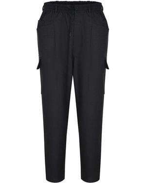 Y-3 Pants Made Of Polyester - Black