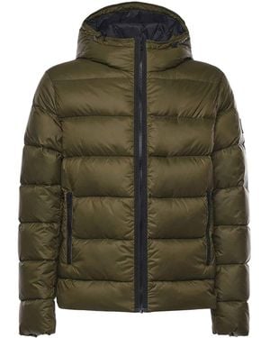 Fay Double-Front Down Jacket - Green