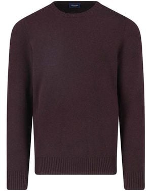 Drumohr Cashmere Sweater - Purple