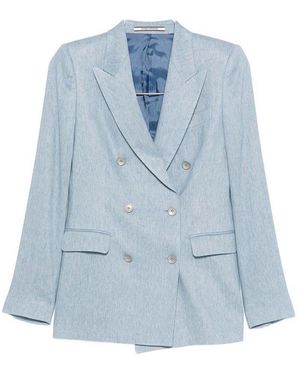 Tagliatore Double-Breasted Suit - Blue