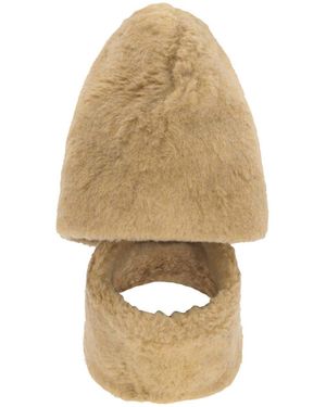 AURALEE×kijima takayuki cap LightBrown Auralee 'Product Dyed Finx Chino Cap Made by Kijimatakayu' (Light