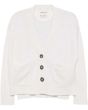 Purotatto Suéter Cuello Redondo - Blanco