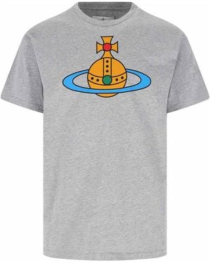 Vivienne Westwood Orb T-Shirt - Grey