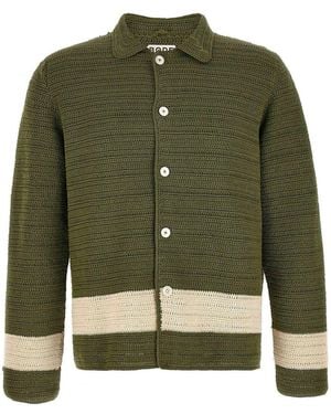 Bode Camicia Marsh - Verde