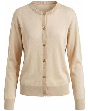 Bottega Veneta Cardigan - Natural