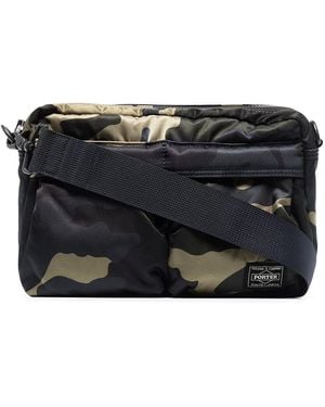 Porter-Yoshida and Co Nylon Shoulder Bag - Black