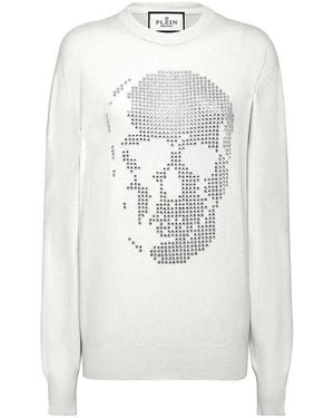 Philipp Plein Jumper - White