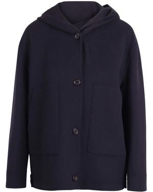 Max Mara Abrigo Largo - Azul