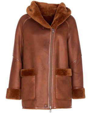 Urbancode Reversible Faux Fur Jacket - Brown
