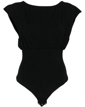 Elisabetta Franchi Bodysuit - Black