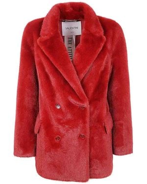 VALENTINI 1972 Eco Mink Fur - Red