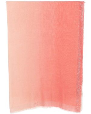 Faliero Sarti Sciarpa Rossa Sfumata - Rosa