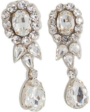 Moschino Cristalli Orecchini - Bianco