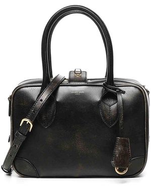 ハンドバッグ Golden  Deluxe Brand Bag Golden Goose Deluxe Brand Logo Printed Zipped Tote Bag In