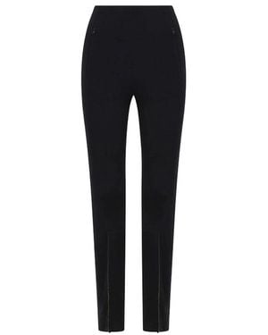 Wardrobe NYC Opaque Front Zip Legging - Blue