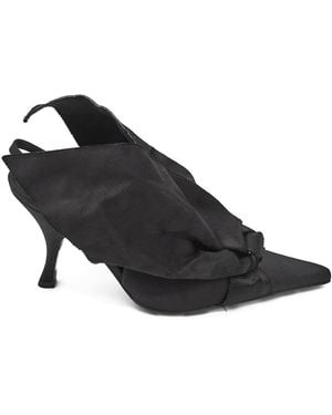 Moschino Sling Back - Black