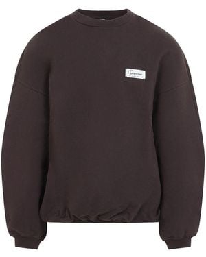 Jacquemus Felpa Le Montaigne - Grigio
